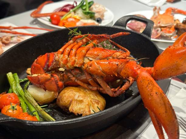 istock Grilled Lobster and Sirloin Steak 1918490107