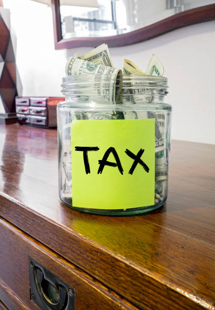 istock Saving tax money 1918564027