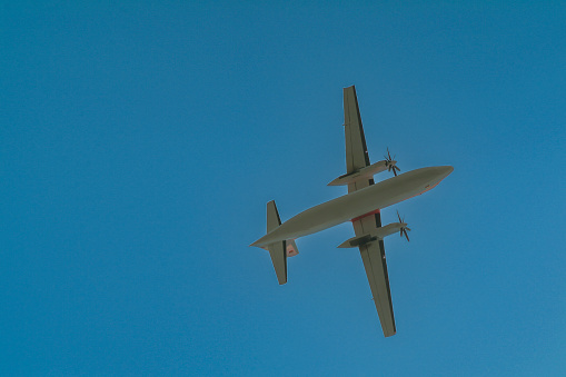 Small Airplane parked at a small airport