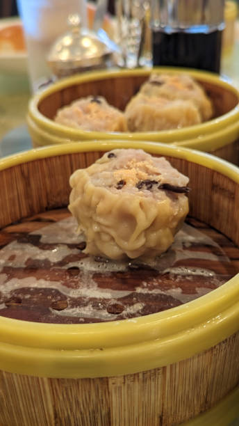 istock Pork Siu Mai for dinner at the Chinese Dim Sum restaurant 1918597970