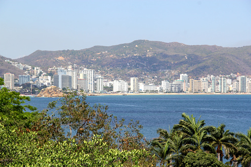 Acapulco de Juarez in the Mexican state Guerrero is one of the main tourist destinations in Mexico, famous for its beaches and nightlife