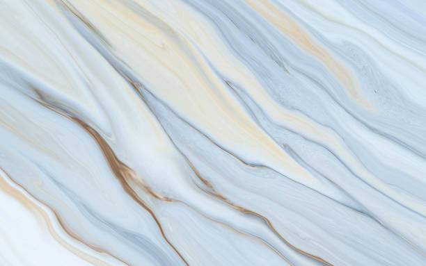 istock Marble rock texture blue pattern liquid swirl paint white dark Illustration background for do ceramic counter tile silver gray that is abstract painted waves for skin wall luxurious art ideas concept. 1918703012