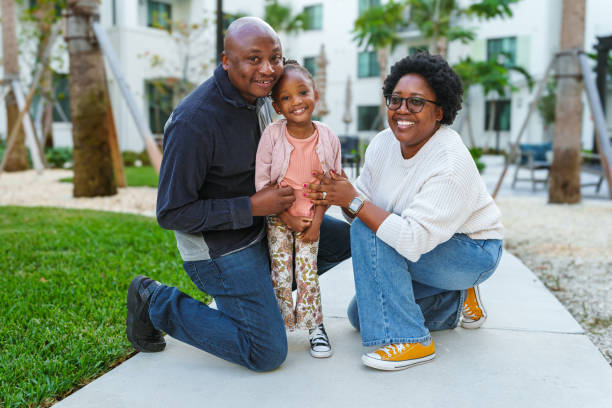 istock Loving family having fun at the park 1918838032