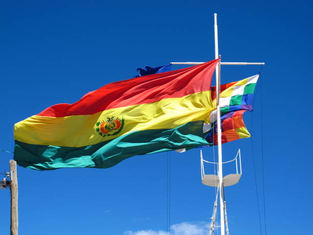 istock The flag in Copacabana, Bolivia 1918857285