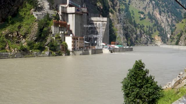 JSW's Baspa II Hydroelectric Project on the Satluj River in Kinnaur, Himachal Pradesh