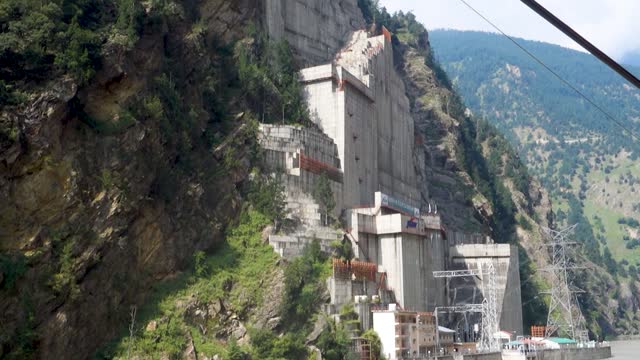 JSW's Baspa II Hydroelectric Project on the Satluj River in Kinnaur, Himachal Pradesh