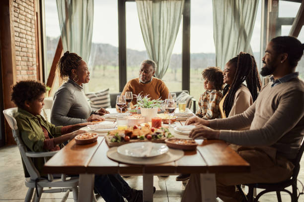 istock Family's meal at dining table! 1918949646