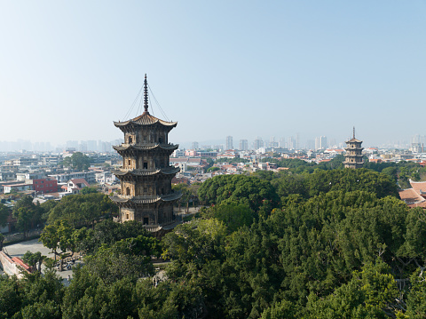 Stone Pagoda of Kaiyuan Temple in Quanzhou, China