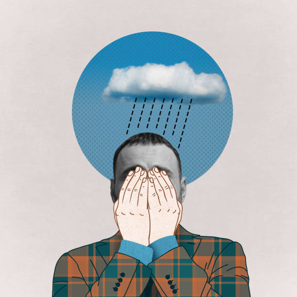 istock A man is in grief and sadness. Concept. 1918971523