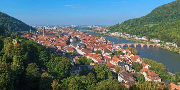 istock High angle view over the Heidelberg Old Town, Germany 1918981848