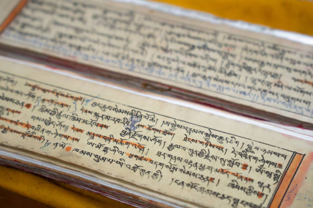 istock Tibetan mantras, Thangkas, Buddhist Art, Tibetan Buddhism 1919025514