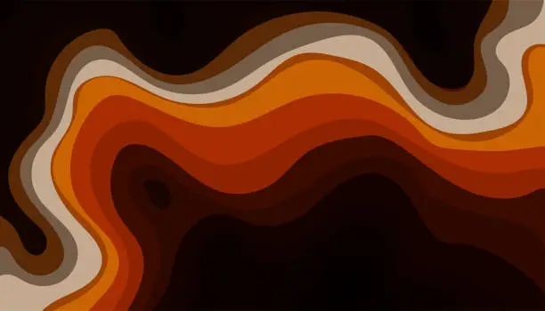 Vector illustration of Vector topographic fluidity lines concept gradient background