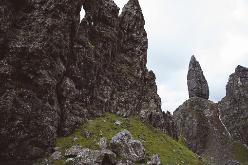 Old Man of Storr in Scotland, Isle of Skye