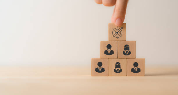 istock Workforce planning concept. Forecast demand for employees, identify gaps in skill and competency and implement strategies ensure the right people with the right skills to achieve business objectives. 1919127114