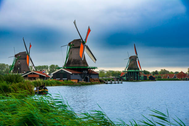 istock The Landscape Adorned by Windmills: Zaanse Schans 1919213498