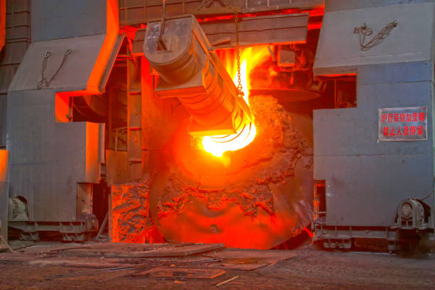 istock steel mills converter filling materials 1919214572