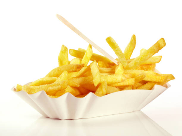 istock French Fries in a white Paper Box 1919223578