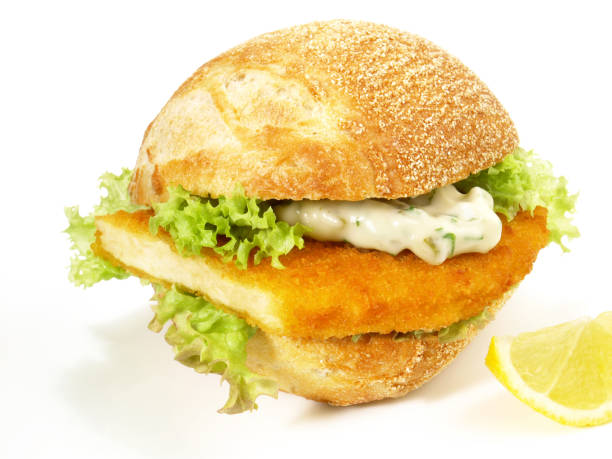 istock Tofu Nuggets in a Bun - Fast Food 1919225143