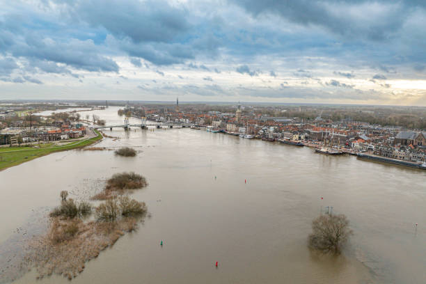 istock IJssel river with overflowing floodplains at Kampen after heavy rainfall 1919238884