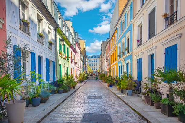 istock Street in Paris 1919238914