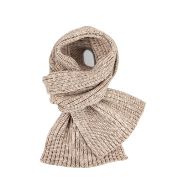 wool scarf - knitting vertical striped textile стоковые фото и изображения