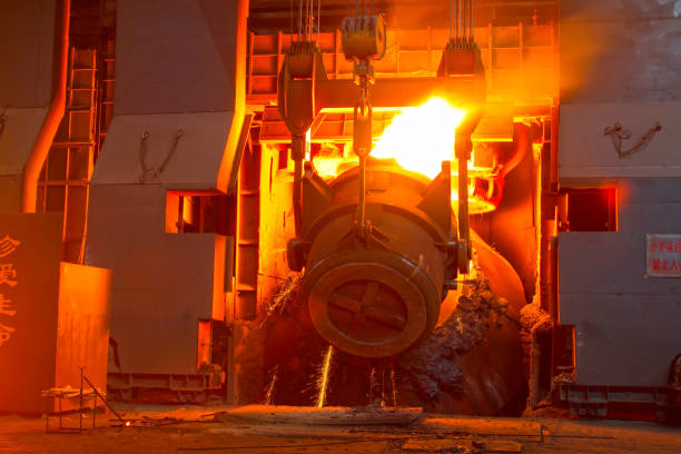 istock steel mills converter filling materials 1919251474