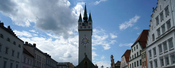 Straubing is a Lower Bavarian town with a well-preserved old town with medieval architecture