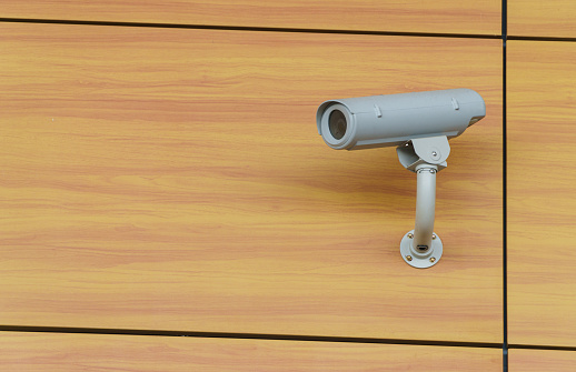 Security Camera on the Wall
