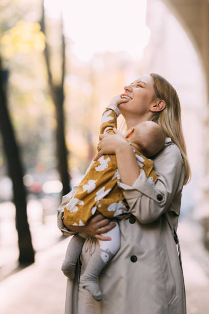 istock Blonde Mom's Street Serenity 1919490095