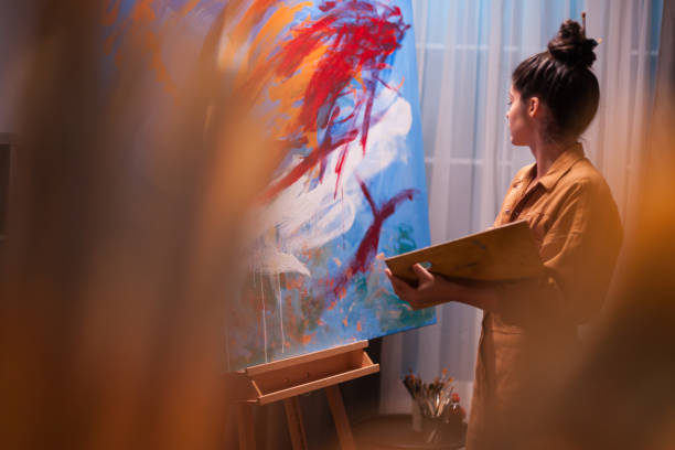 istock Painting with oil colours 1919525258