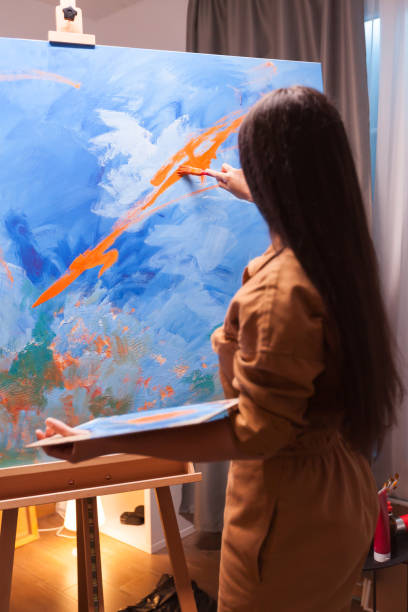 istock Successful artist in art studio 1919529754