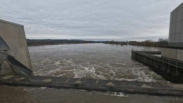 Flood on the Danube