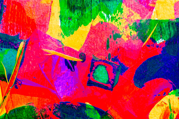 istock Paint texture background abstract handmade experimental art background photo 1919609657