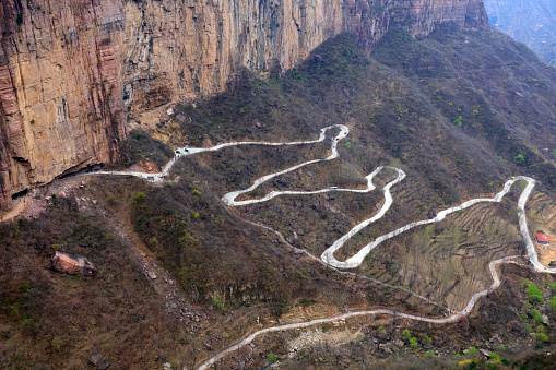 GuoLiang winding road, China