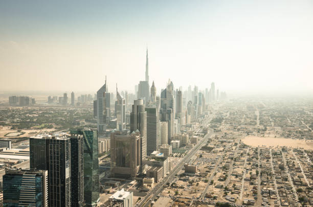 istock dubai skyline aerial view 1919682240