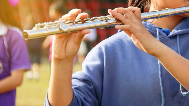 istock Music instrument is being played by hands 1919746574