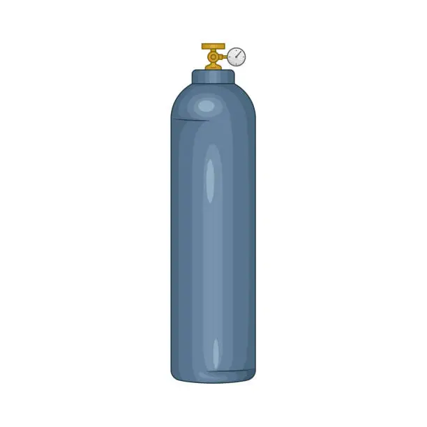 Vector illustration of Gas