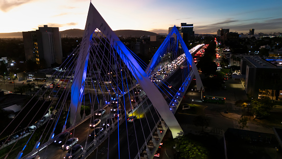 Matute Remus Bridge in Guadalajara City, Mexico