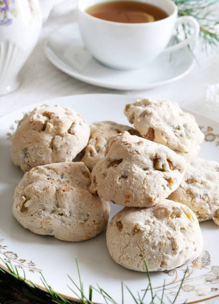 istock Cavallucci, traditional Tuscan Christmas pastry. 1919785790