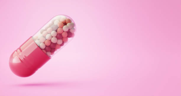 istock Flying medical capsule. 1919827866
