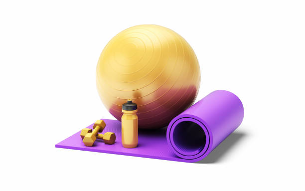 istock Fitness and Exercise Equipment, Object + Shadow Clipping Path 1919868136