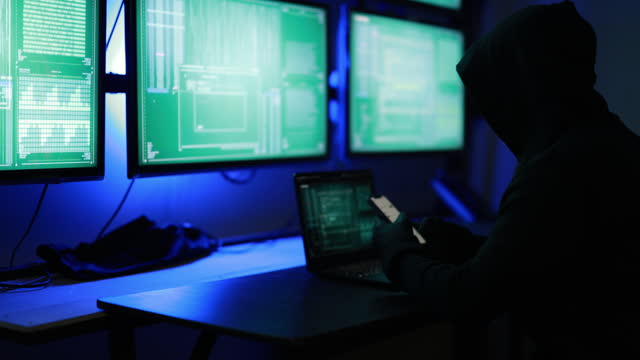 Server Room Intrusion: Dangerous Unrecognized Hacker Engages in Cybercriminal Activity breaks into Government Data Servers and Infects Their System with a Virus and Digital Mischief