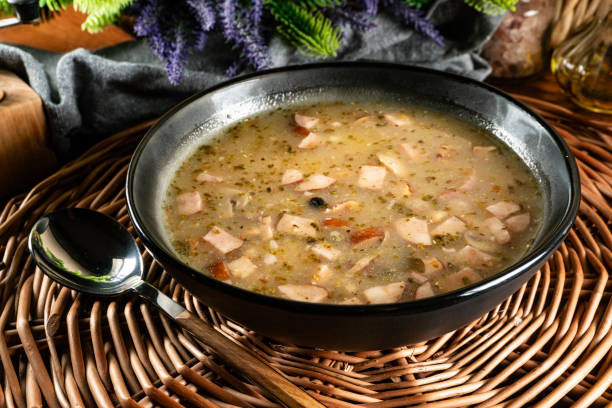 istock Sour soup in bowl. 1920040277
