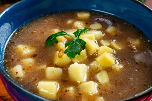 istock Sour soup with mushroom. 1920049779