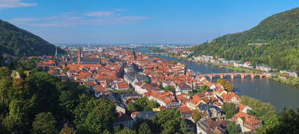 istock Panoramic view over the Heidelberg Old Town, Germany 1920226928