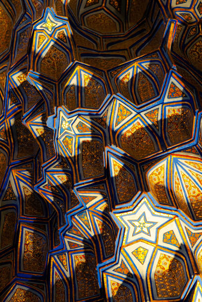 istock Mosque interior, details. Samarkand, Uzbekistan. Bibi-Xonim masjidi 1920244439
