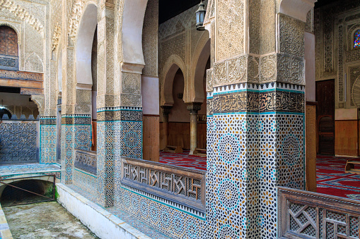 The Medersa Bou Inania is a madrasa in Fes, Morocco. Medersa Bou Inania is acknowledged as an excellent example of Marinid architecture.