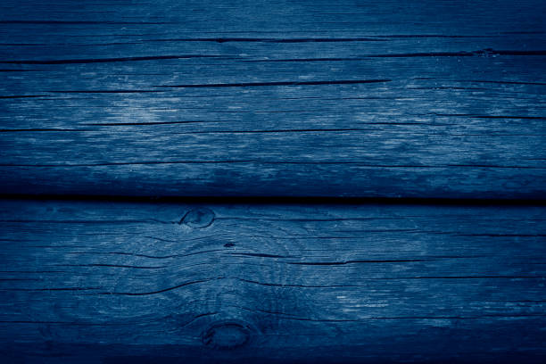 istock Old grunge blue wood plank texture background. 1920260898