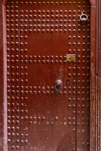 Doors of old medina . Fes - Morocco