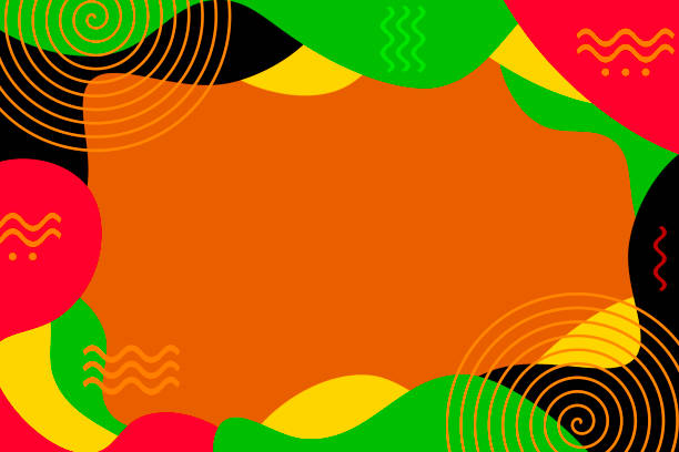 istock Black History Month Diversity Background with copy space and vivid colors 1920312146